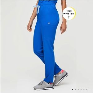 FIGS HIGH WAISTED YOLA SKINNY SCRUB PANTS